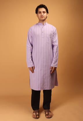 Eka Dwi Long Kurta SET #5-XS
