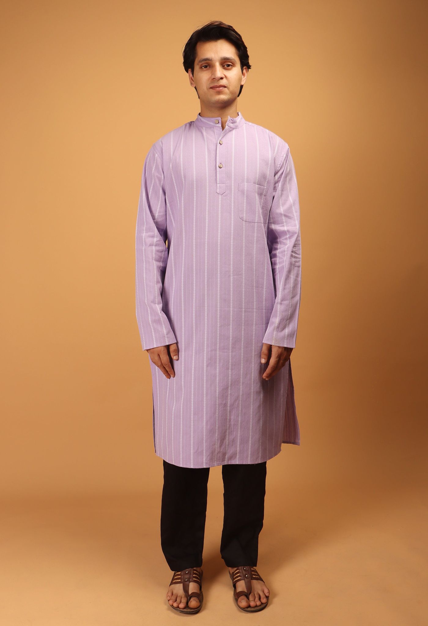 Eka Dwi Long Kurta SET #5-XS
