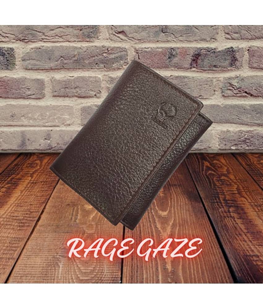 RAGE GAZE PU Leather Card Holder ( Pack of 1 )