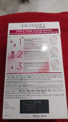 LOREAL PARIS BLACK 1 COLOUR