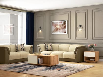 Harmony Large Coffee Table - Remini Walnut Finish Harmony Large Coffee Table - Remini Walnut Finish