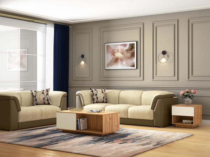 Harmony Large Coffee Table - Remini Walnut Finish