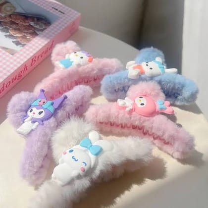 Kawaii Furr Clutcher | Cute Furr Clutcher (1pc)-Lavender