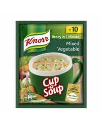 Knorr Mixed Vegetable Cup- A Soup 9.5 GRAM