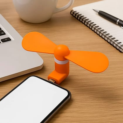 Portable Mini USB Fan - Stay Cool Anywhere, Anytime (colour - multi) by Ruhi Import Store