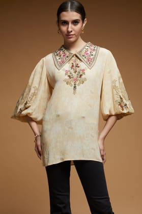 Beige Shirt-XS