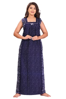 Fabimi Women Sleeveless Cotton Nighty New