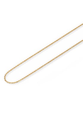Delicate Links Play Gold Plated Sterling Silver Chain-Gold