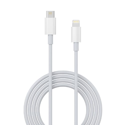 Walta Elite Real+ Type-C To iPhone Fast Charging and Syncing Cable 5 Amp- White