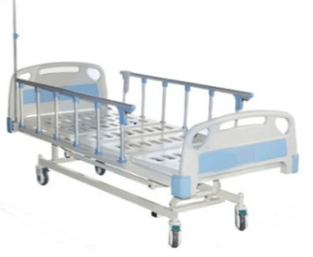 Hospital Bed ICU 5 Function Motorised With Mattress Collapsible Railing HST-5611L
