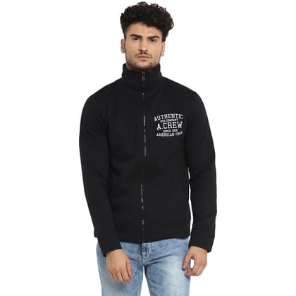 Men's Full Sleeves Bomber Winter Wear Jacket (Clearance NO Exchange NO Return)-Medium / Black