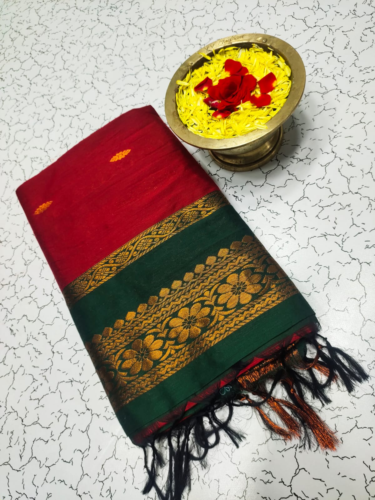 kalyani Pure cotton style saree