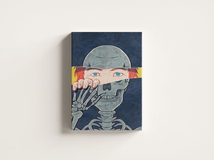 FURNISHUB Dialetheism Illusion - Surreal Artwork | Canvas Print for Thought-Provoking Decor | Abstract Wall Art | Unique Home Accent and Conversation Piece