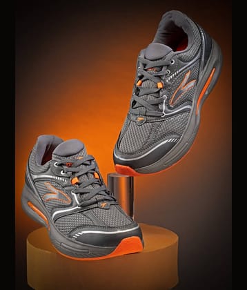 Action Running Shoes Gray Men's Sports Running Shoes