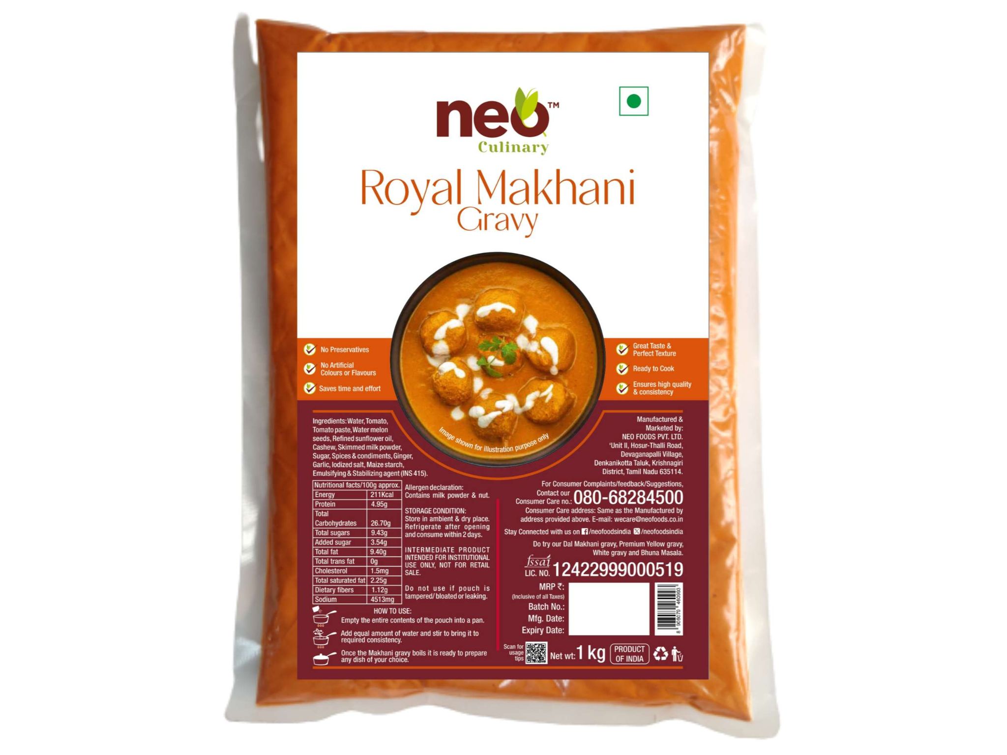 Royal Makhani Gravy 1 Kg