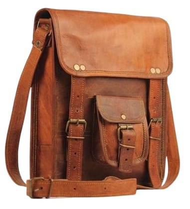 CRUZINE Vertical Sling bags Leather | Leatherette | Tablet Sling Bag | Messenger Bag| Tablet bag| SLing bag | Messenger bag | for unisex