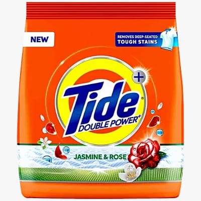 Tide Plus Detergent Washing Powder - Jasmine & Rose, 500 g Pouch