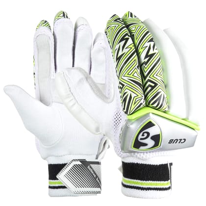 Sg Club Cricket Batting Gloves (Size - YOUTH LH, Packing - 1 pair) by Total Sporting And Fitness Solutions Pvt Ltd