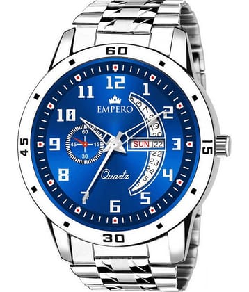 EMPERO - Silver Stainless Steel Analog Men's Watch