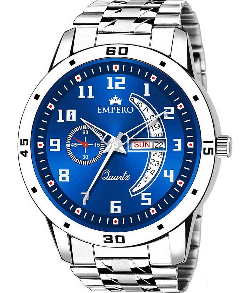 EMPERO - Silver Stainless Steel Analog Men's Watch