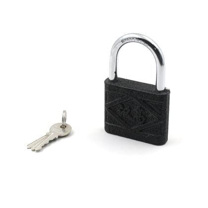 DHRUVINSRI Iron Padlock - 60mm Waterproof Brass Core Anti-Theft Door & Shed Lock DHRUVINSRI Iron Padlock - 60mm Waterproof Brass Core Anti-Theft Door & Shed Lock