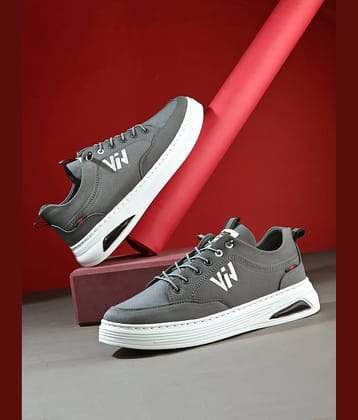 viv VIV CASUAL SHOES Grey Men's Outdoor Shoes