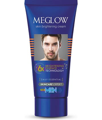 Meglow Skin Brightening Cream For Men Face Cream For Glowing Skin with Vitamin E 30g