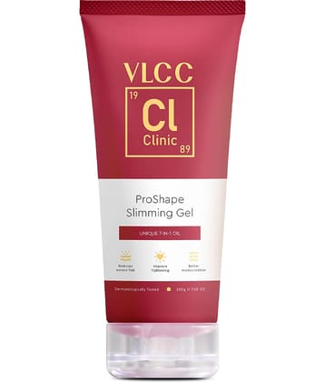 VLCC Clinic Proshape Slimming Gel - 200 g - Anti-Cellulite | Firms, Tightens And Smoothens Flabs