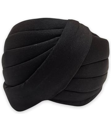 Kaku Fancy Dresses Sardar Ji Turban for Kids Traditional Sikh Headwear for Fancy Dress, Cultural Events & Role Play Costume - Blue, FREE SIZE, Unisex