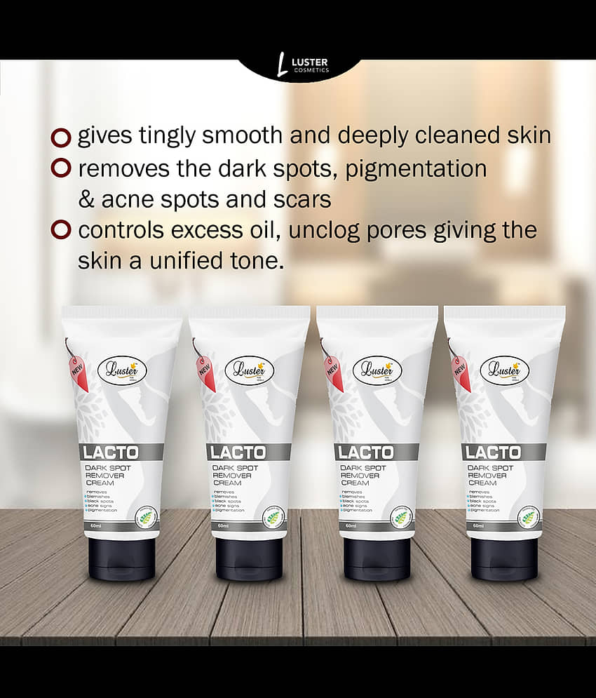 Luster Lacto Dark Spot Remover Cream Pack of 4
