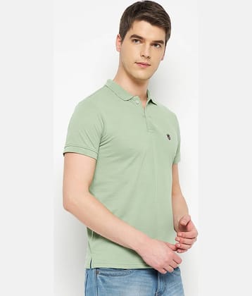 RELANE Pack of 1 Cotton Blend Regular Fit Solid Half Sleeves Men's Polo T Shirt ( Maroon )