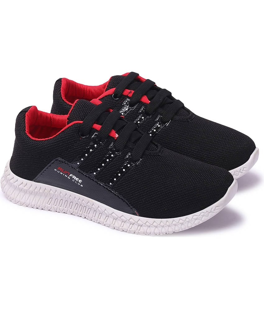 Hotspot - Black Boy's Running Shoes ( 1 Pair )