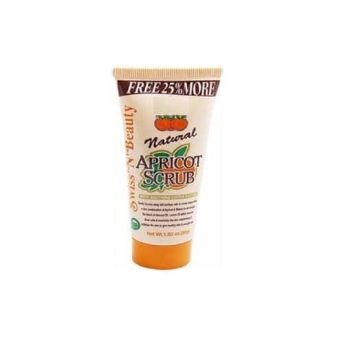 Elecsera Natural Apricot Scrub Leaves your Skin Fresh and Alive Scrub (50 g)