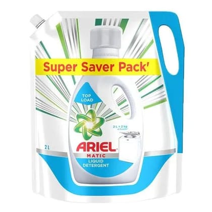 Ariel Matic Top Load Liquid Detergent, 2 L