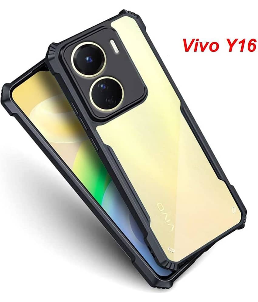 BEING STYLISH Plain Cases Compatible For Silicon Vivo Y16 ( Pack of 1 )