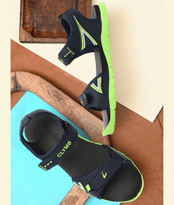 Clymb - Black Men's Floater Sandals