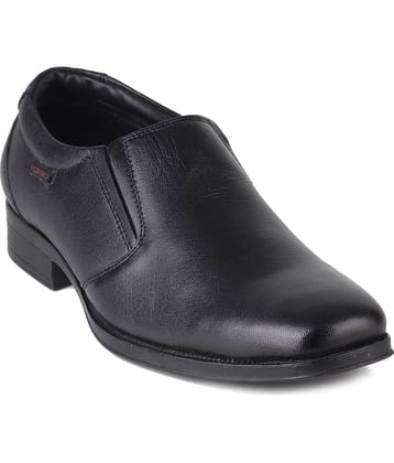 Red Chief Black Men's Slip On Formal Shoes