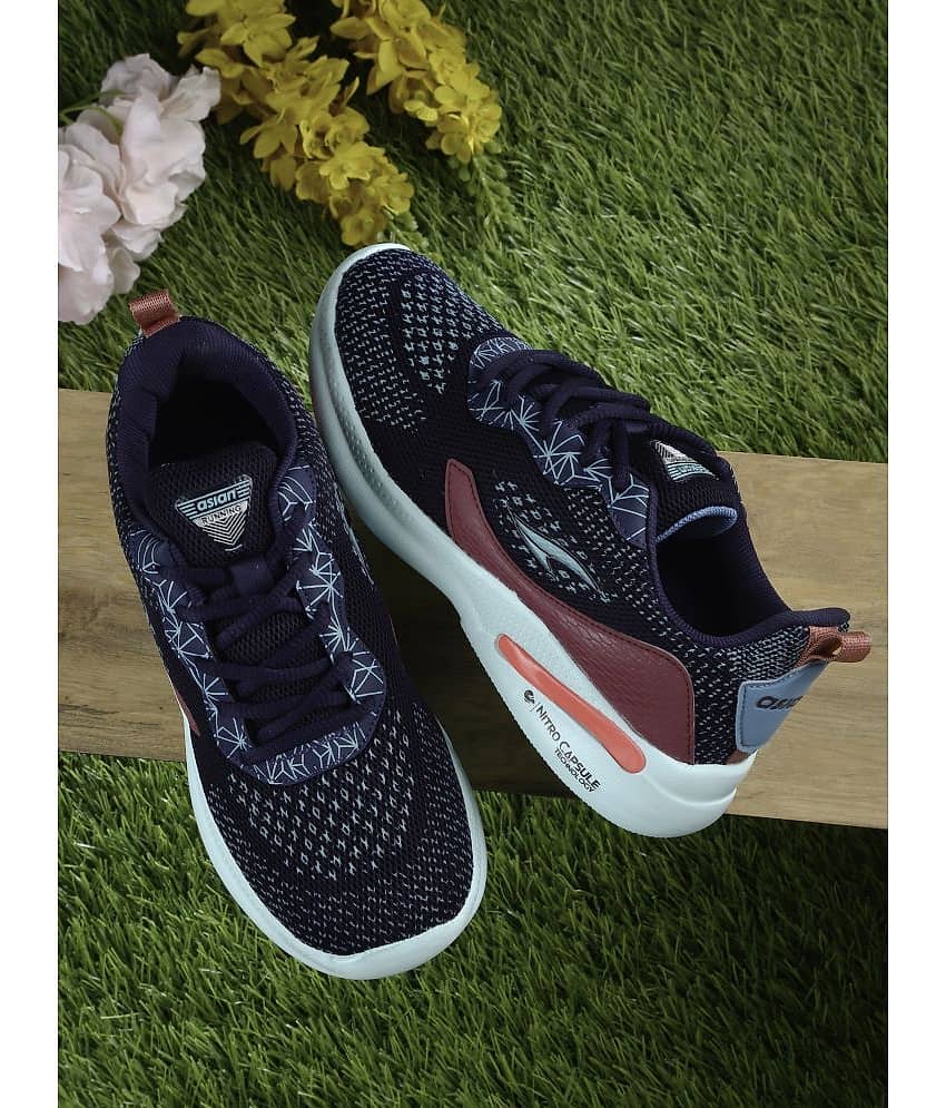 ASIAN - Navy Blue Women's Running Shoes