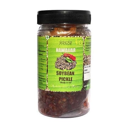 Hawaizar + Umorok Achar – Fermented Soyabean with King Chilli Pickle, 200g | IHA Foods-Hawaizar Pickle
