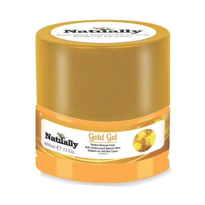 Natually Gold Gel | Perfect Radiant Glow Soft, Hydrating &Smooth Skin | 350g