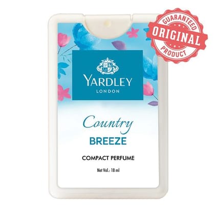 Yardley London Country Breeze Compact Perfume For Women, 18 ml