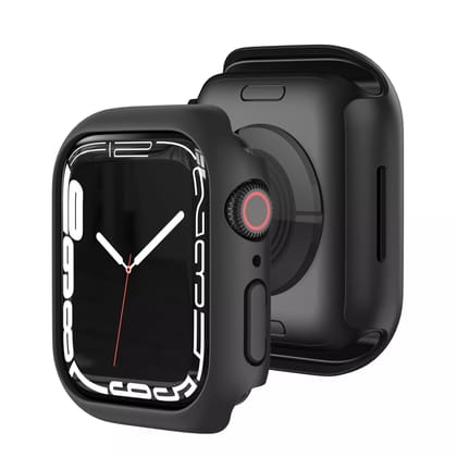 Premium Hard PC Frame Case By iSerieshub For Smart Watch-41MM / Black