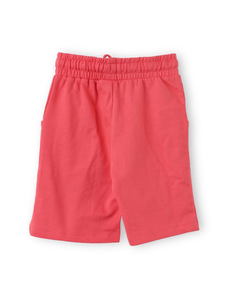 Luxurious Kids Girls Shorts Cotton French Terry Hibiscus Red Cute Couple Elephant 2025 at ShopCi