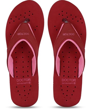DOCTOR EXTRA SOFT - Black Women's Thong Flip Flop