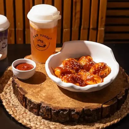 Corn N Cheese Korean Sweet Chilli Momo [ 6 Pcs]