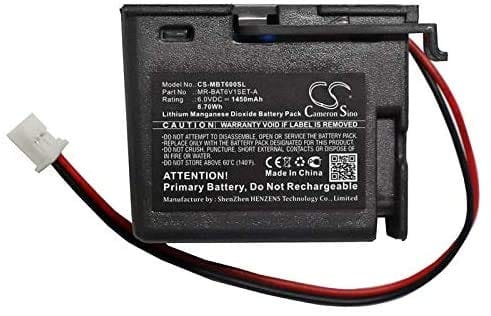 Battery for Mitsubishi MR-BAT6V1SET-A
