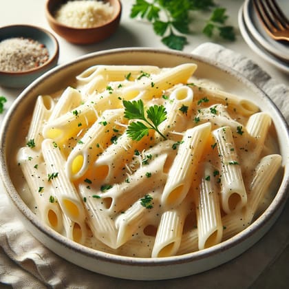 WHITE SAUCE PASTA