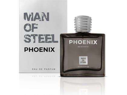 Vanesa Man Of Steel Phoenix Perfume - 100ml, Long Lasting Perfume for Men