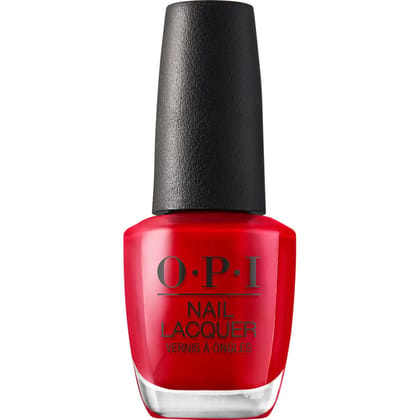 O.P.I Nail Lacquer | Big Apple Red | 15 ml | Long-Lasting, Glossy Nail Polish | Fast Drying, Chip Resistant O.P.I Nail Lacquer | Big Apple Red | 15 ml | Long-Lasting, Glossy Nail Polish | Fast Drying, Chip Resistant - Big Apple Red / 15 ml (Pack of 1)