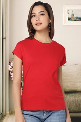 Classic Crew in Red-XS